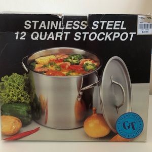 Stainless Steel 12 Quart Stockpot